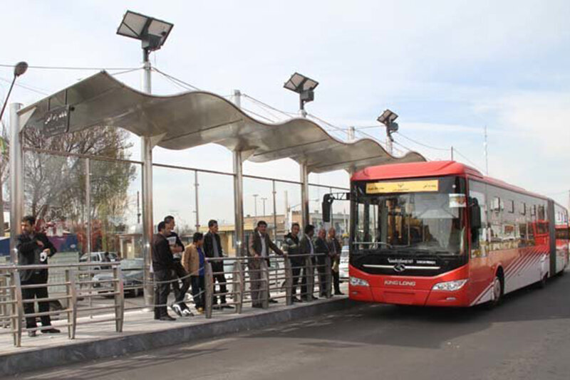 اتوبوس های جدید وارد تهران می شوند